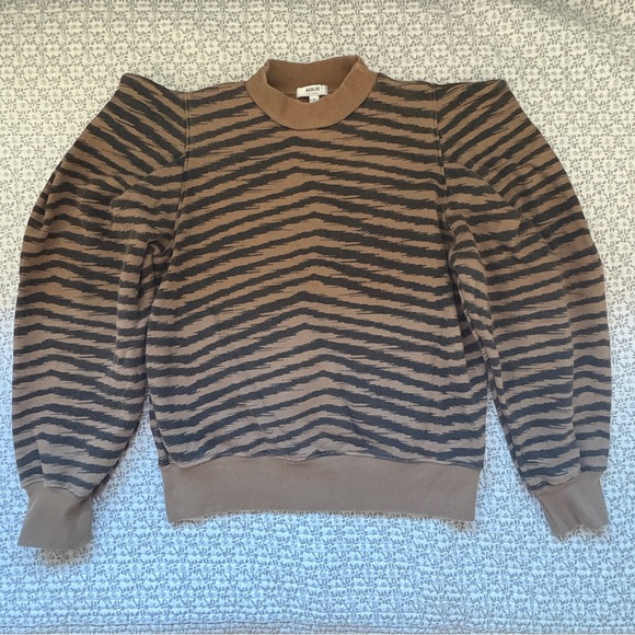 AGOLDE Tigress Puff-Sleeved Sweatshirt - Picture 2 of 5